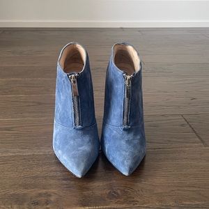 Aldo Blue Suede Booties